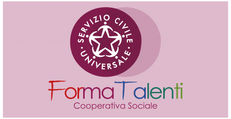 logo FT servizio civile articoli viola