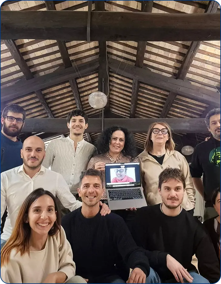 Visualizza la foto di gruppo durante un’attività di FormaTalenti